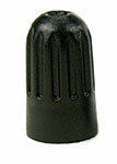 Long Black Valve Cap w/ Seal